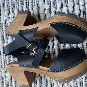 Mia Greta Clog Sandal size 37 7 perfect for fall!